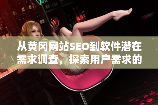 从黄冈网站SEO到软件潜在需求调查，探索用户需求的方法。