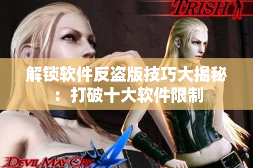 解锁软件反盗版技巧大揭秘：打破十大软件限制