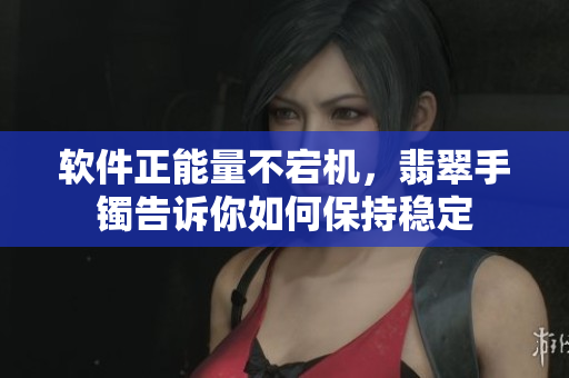 软件正能量不宕机，翡翠手镯告诉你如何保持稳定
