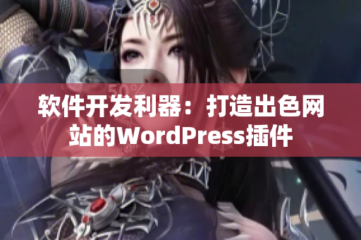 软件开发利器：打造出色网站的WordPress插件