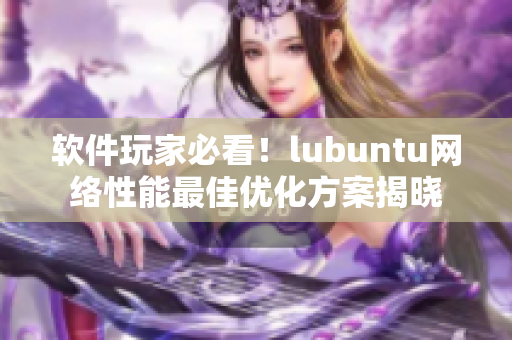 软件玩家必看！lubuntu网络性能最佳优化方案揭晓
